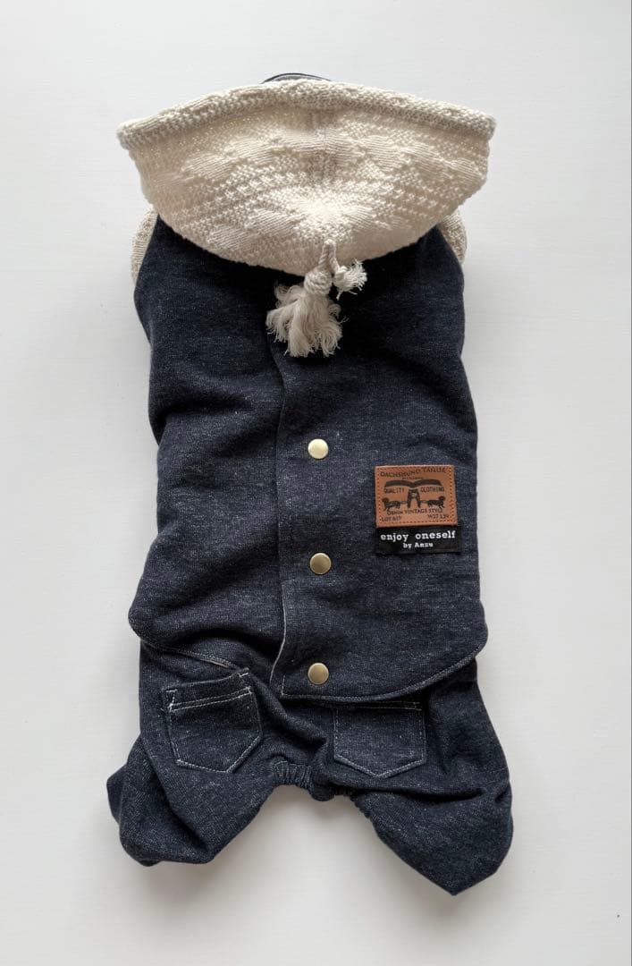 Bページでございます　ダックスフンド　オーダー　犬服　ロンパース