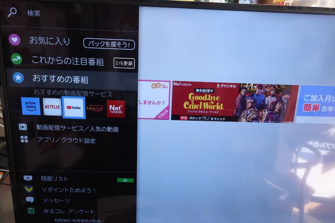 TOSHIBA REGZA 4K液晶テレビ 49C310X 2019年製