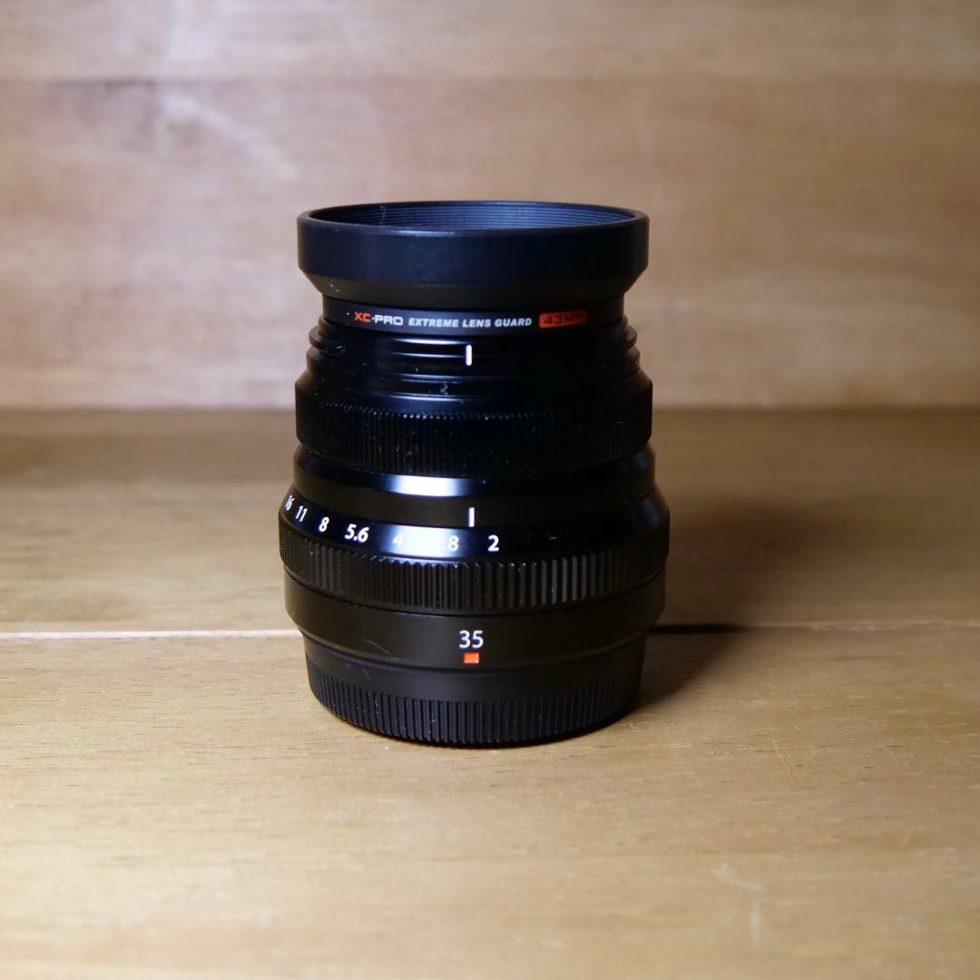 FUJIFILM XF35mmF2 R WR ＋ レンズフードLH-XF35-2