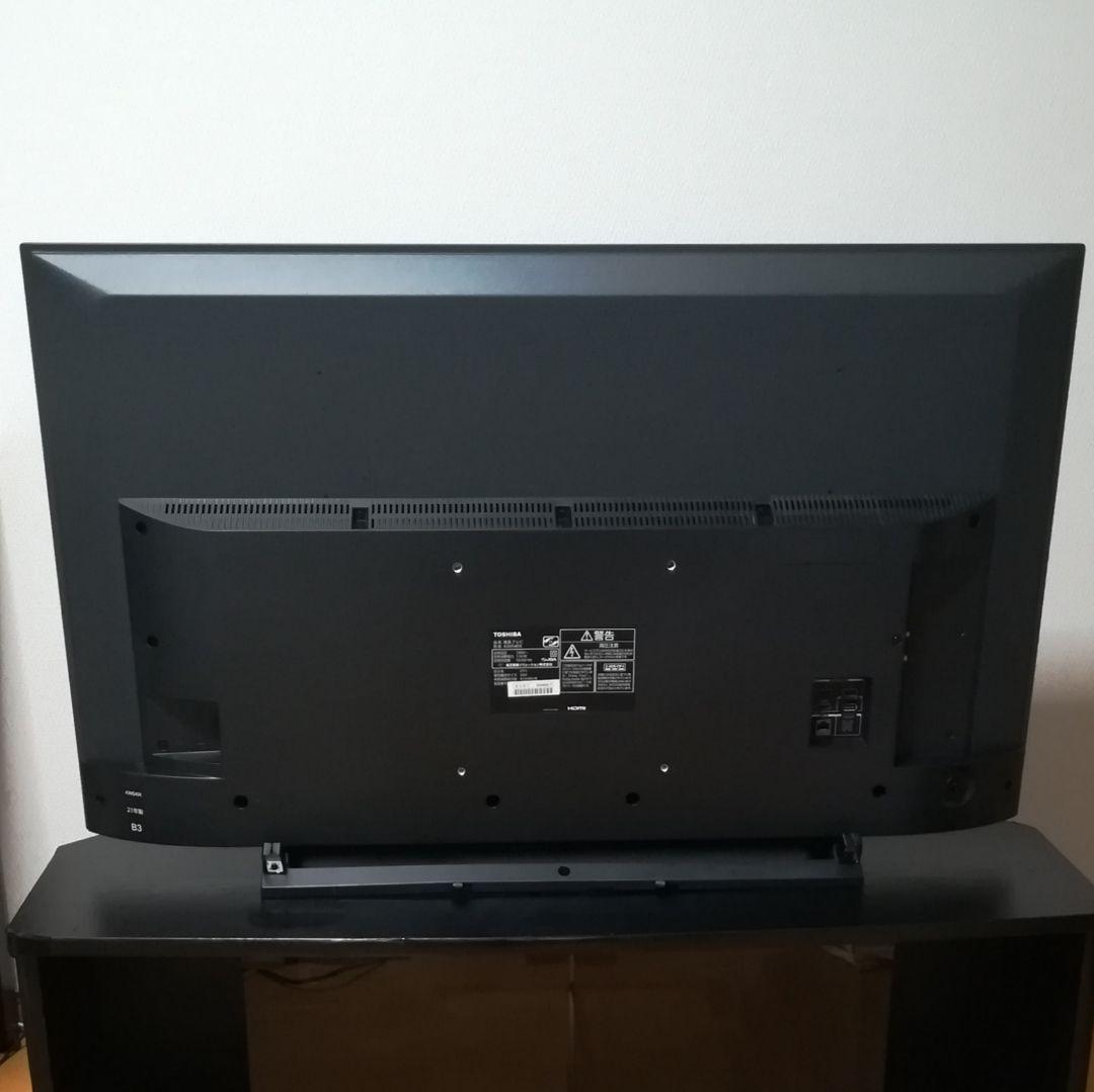 【美品／4Kチューナー内蔵／各種アプリ】東芝　43型液晶テレビ