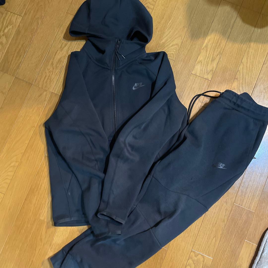 NIKE ナイキ　テックフリース セットアップ 黒