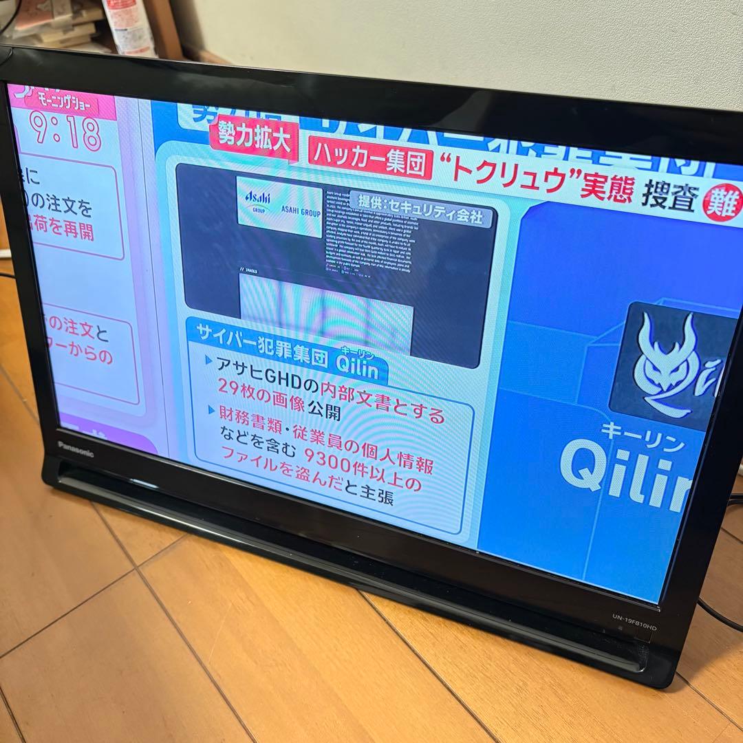 【美品・2024年製】パナソニック プライベートビエラ UN-19FB10HD