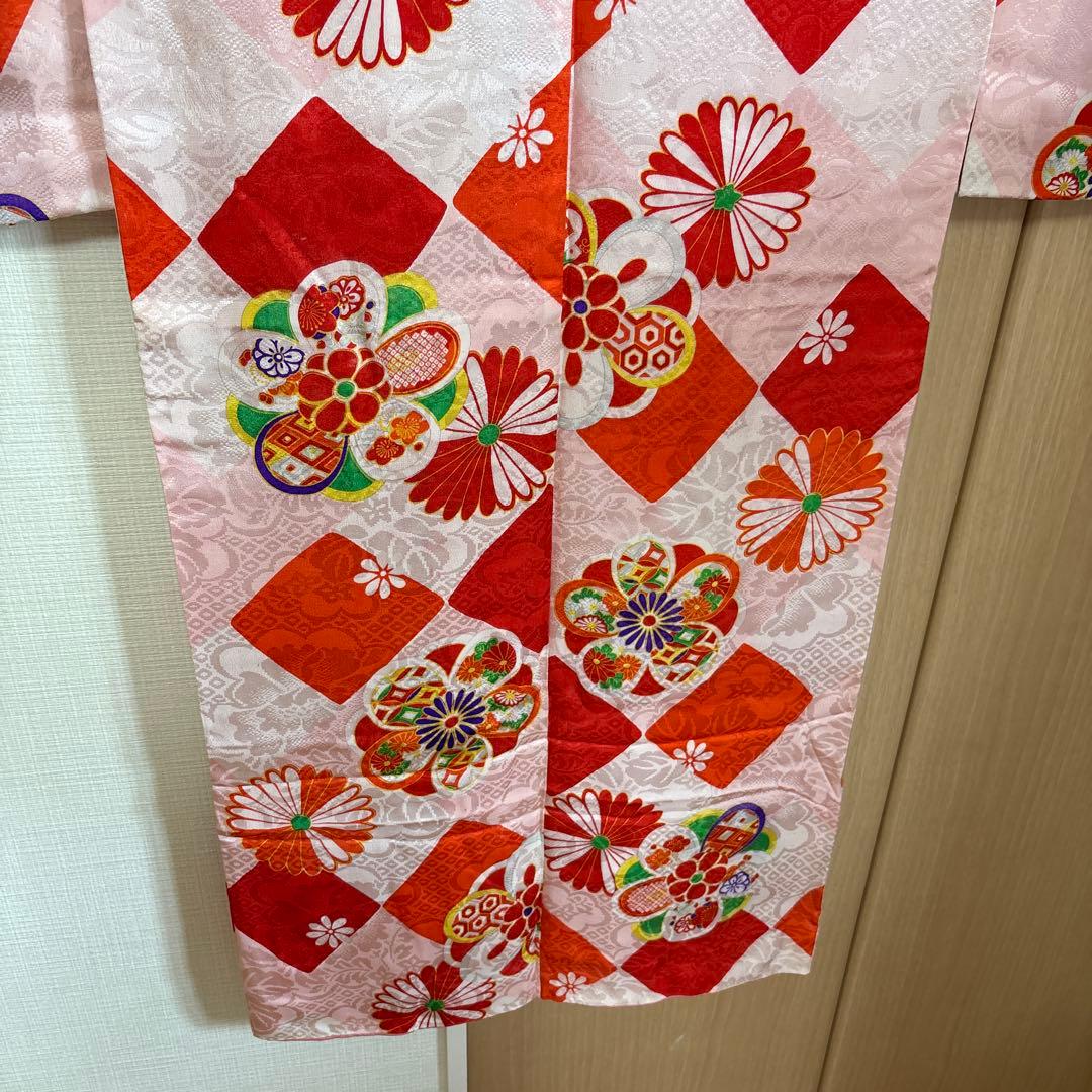 アンティーク　女の子　子供着物　七五三　アンティーク着物