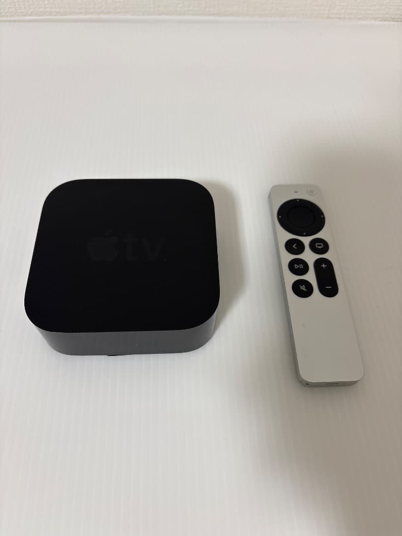 Apple TV 第二世代 4K 64GB ブラック 本体と付属品