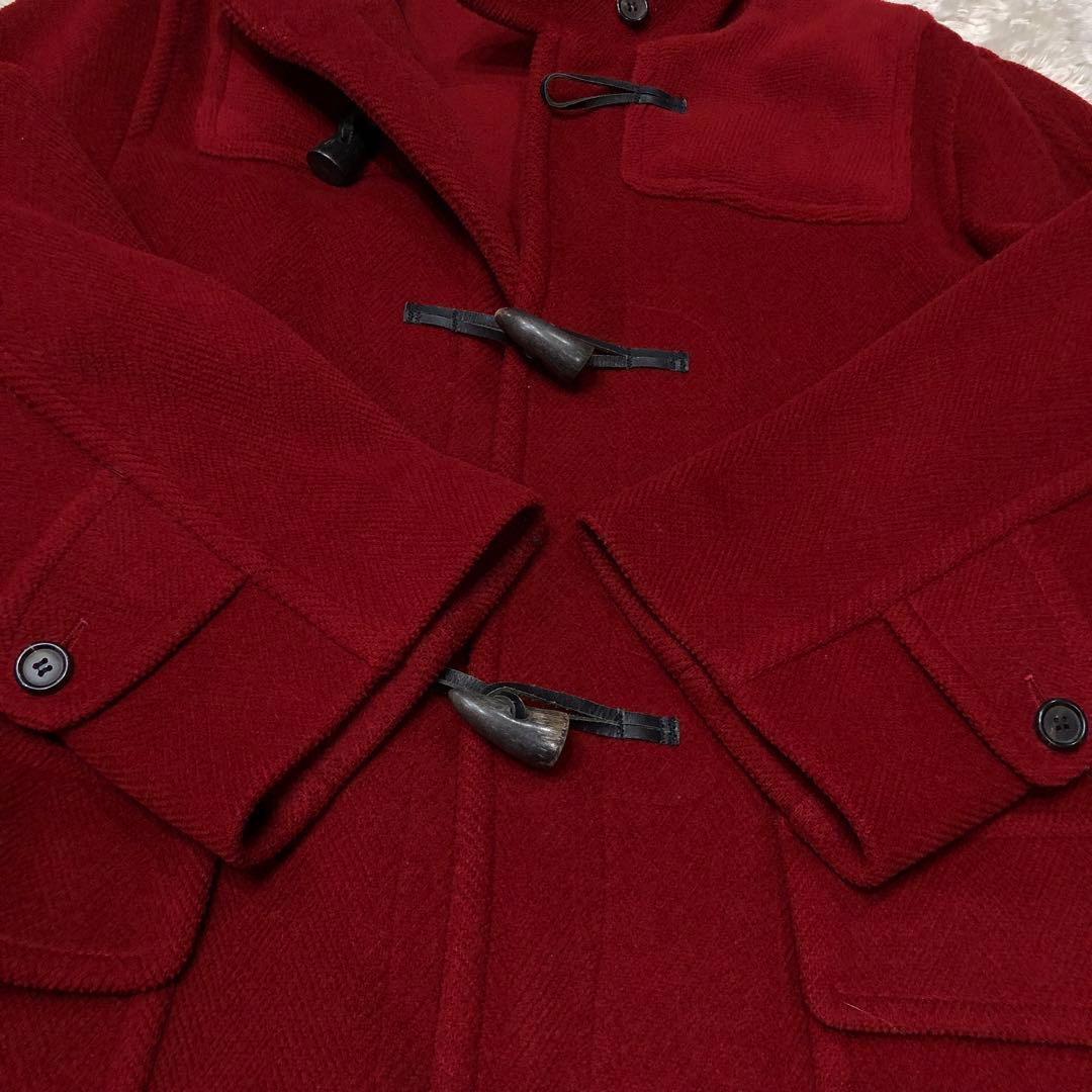 美品✨バーニーズニューヨーク×ムーアブルック ダッフルコート レッド 38(M)