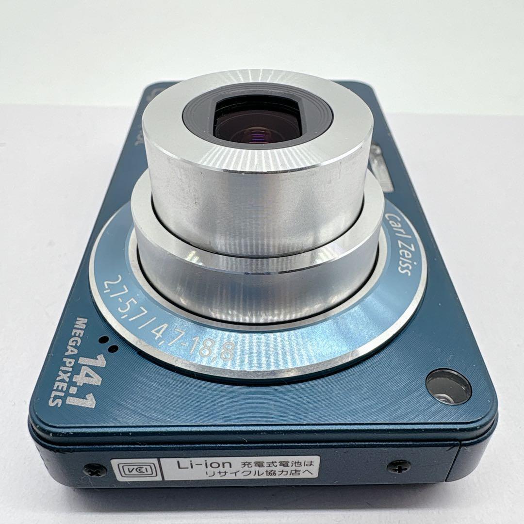 SONY Cyber-shot DSC-W350コンパクトデジタルカメラ ブルー