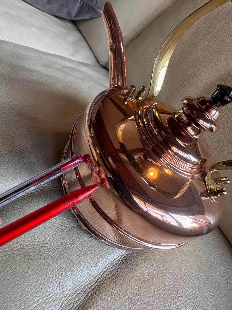 SIMPLEX　銅製コイルケトル