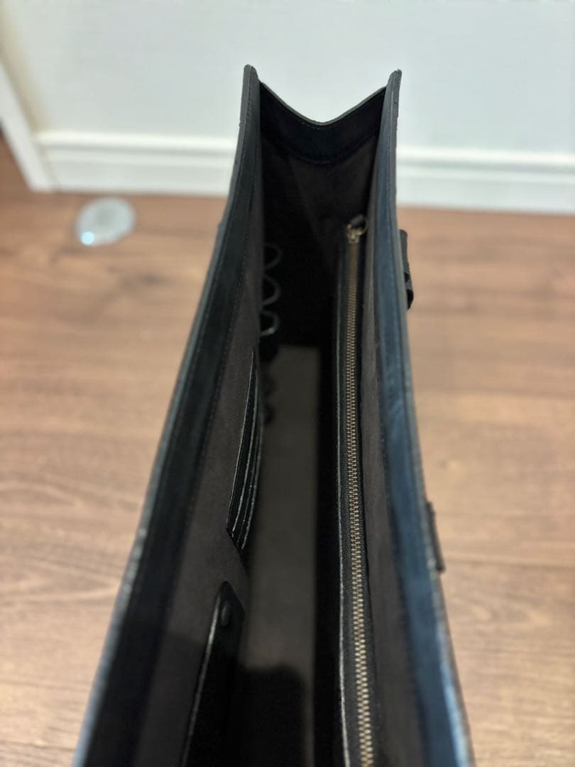 【極美品】定価11.6万 ココマイスター ビジネスバッグ ナポレオンカーフ 黒