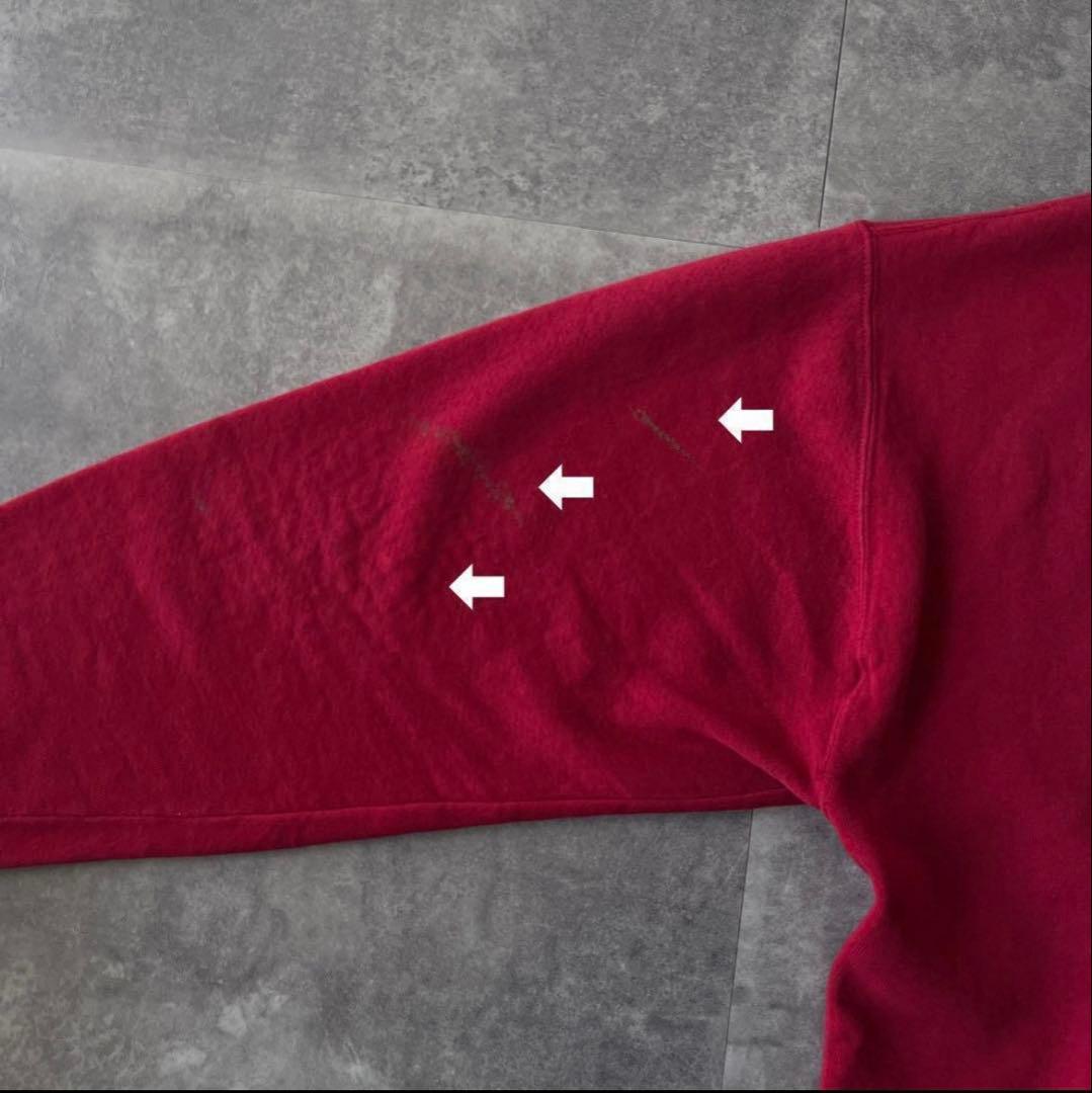 s*i様 90s RUSSELL ATHLETIC 無地 スウェット L 前V