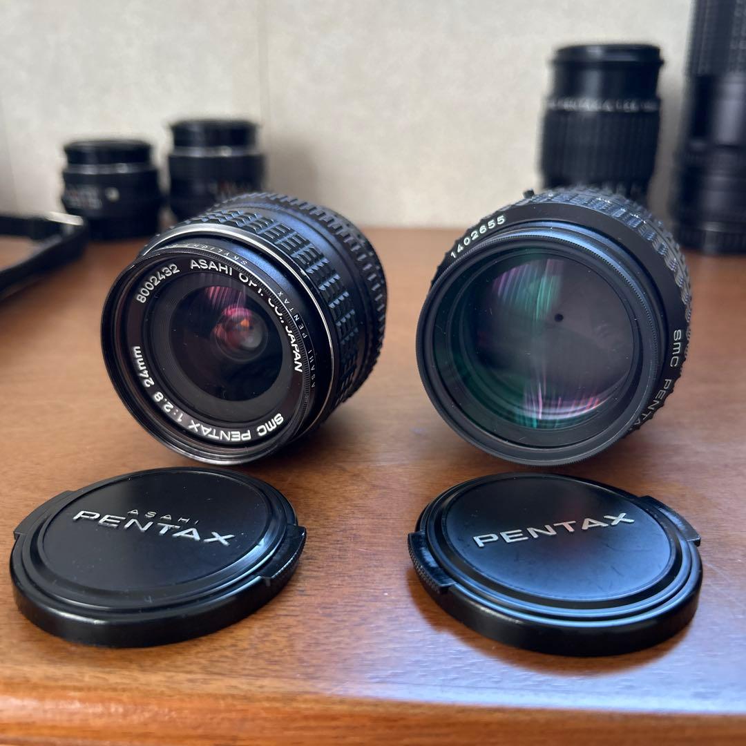 PENTAX LX カメラ レンズ6本