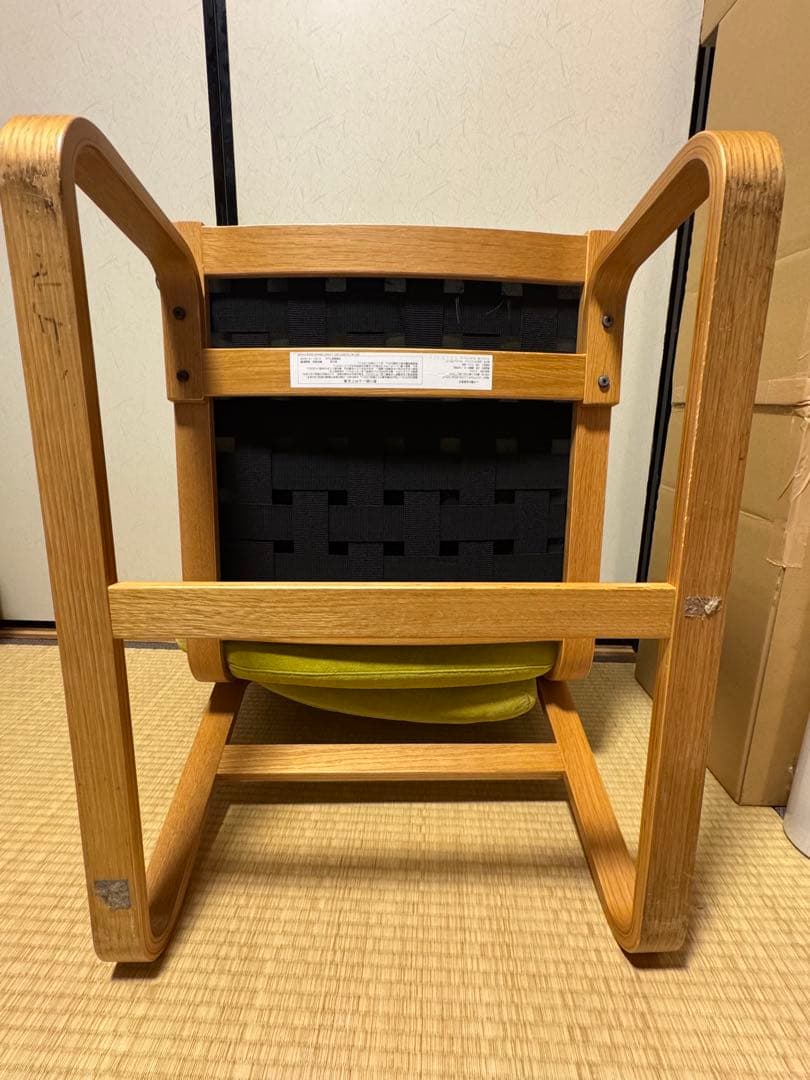 無印良品　リビングでもダイニングでも使えるソファチェア