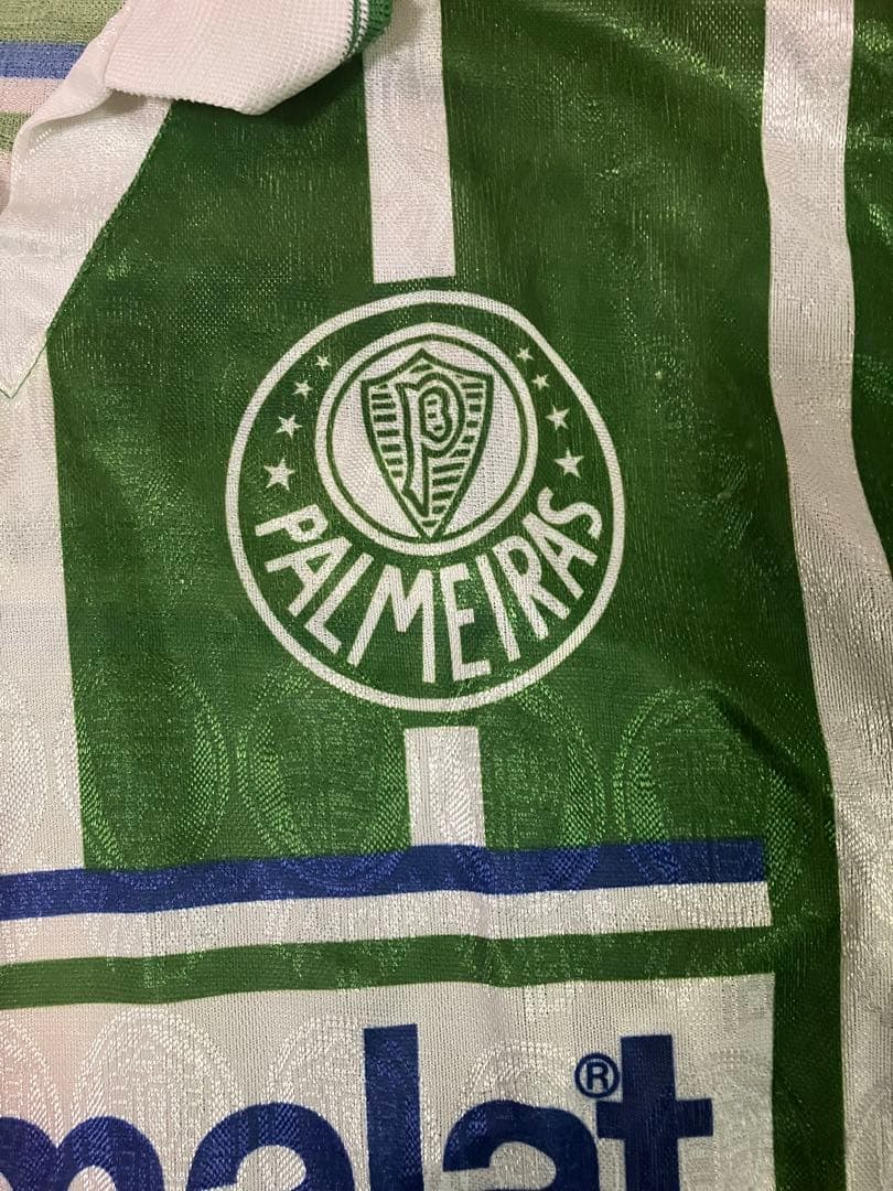 90s Rhumell SEパルメイラス サッカー ユニフォーム ブラジル