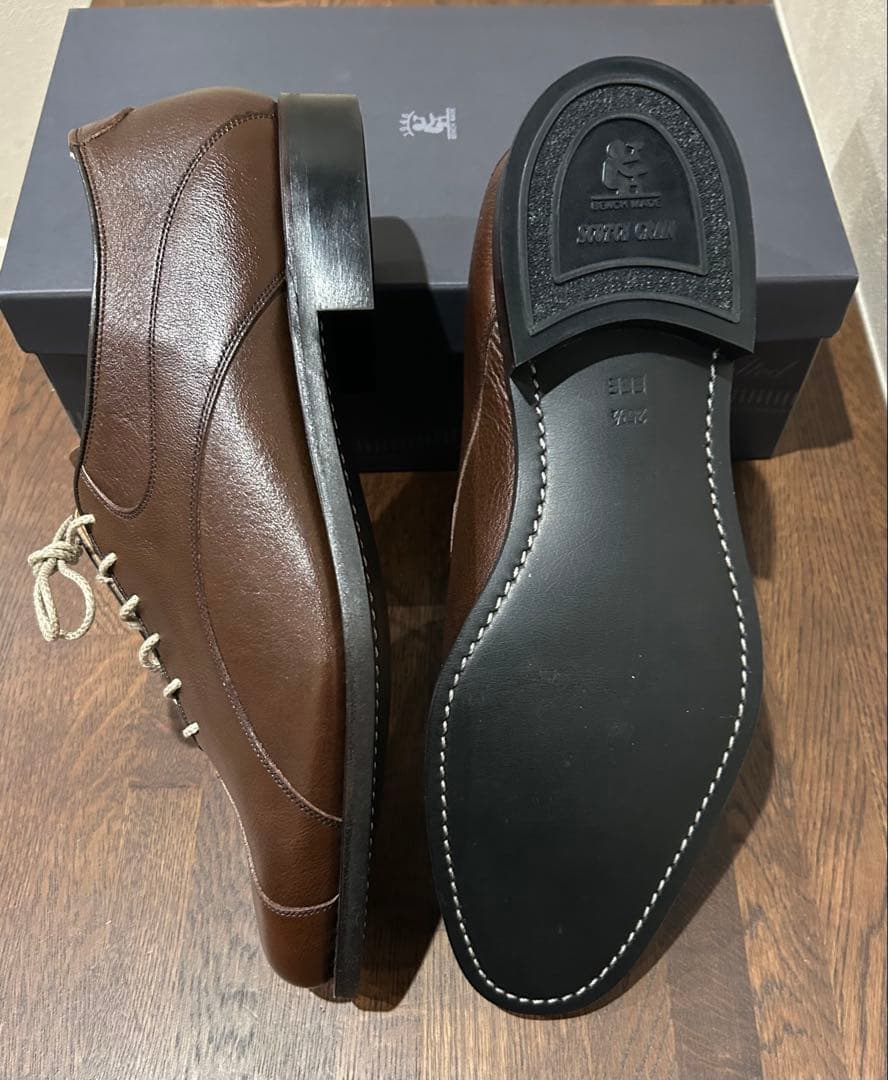 スコッチグレイン　レーサースニーカー 新品　【25.5 EEE】 ブラウン