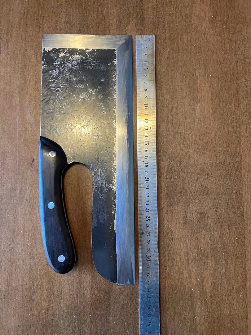 蕎麦包丁　銘:貞道