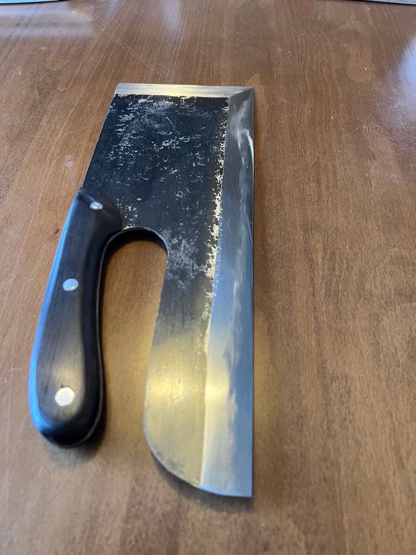 蕎麦包丁　銘:貞道