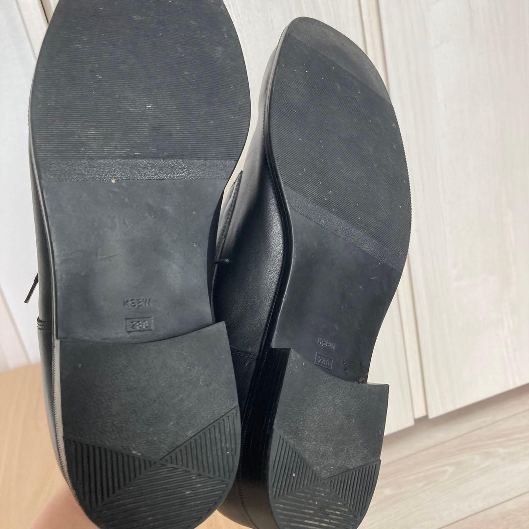 美品　ドイツ軍 レザー オフィサーシューズ　28センチ