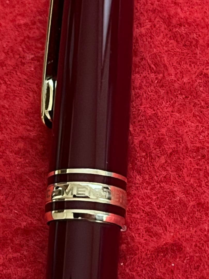 モンブランボールペン マイスターシュテュック ボルドー❗️未使用リフィル付‼️