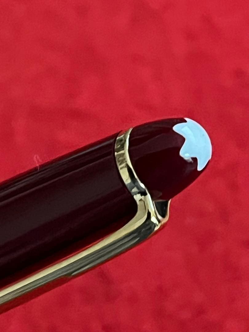 モンブランボールペン マイスターシュテュック ボルドー❗️未使用リフィル付‼️