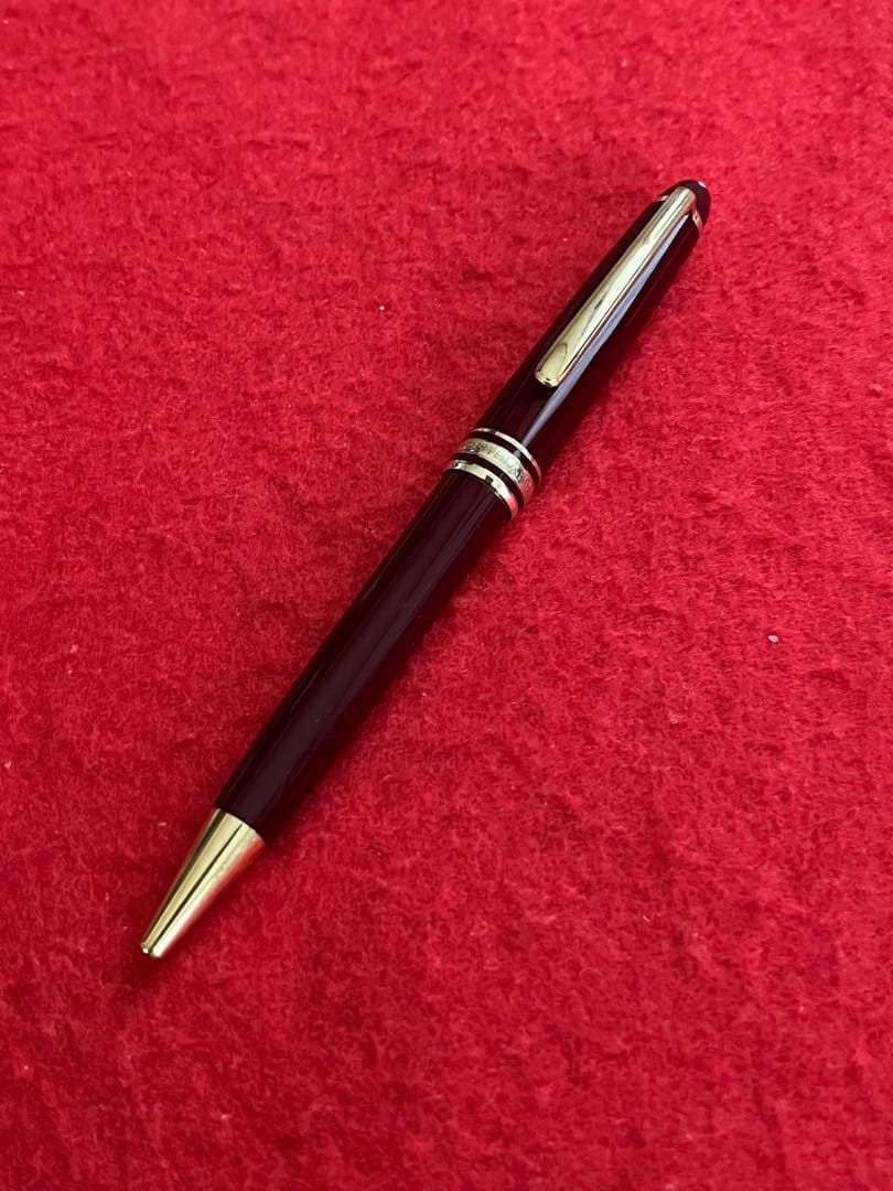 モンブランボールペン マイスターシュテュック ボルドー❗️未使用リフィル付‼️