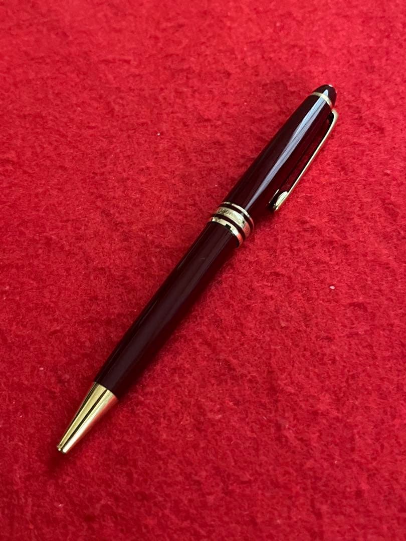 モンブランボールペン マイスターシュテュック ボルドー❗️未使用リフィル付‼️