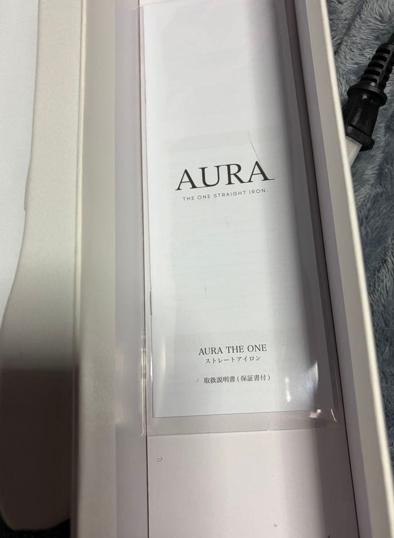 AURA THE ONE ストレートアイロン