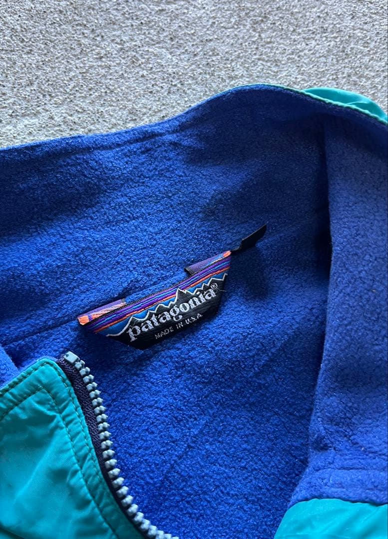 ares89年製 Patagonia シェルドシンチラジャケット