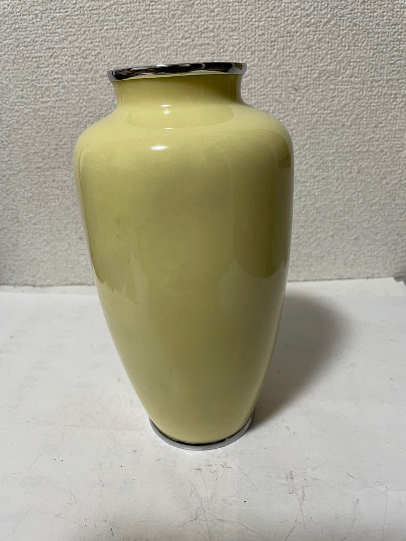 七宝焼花瓶　花入　花瓶