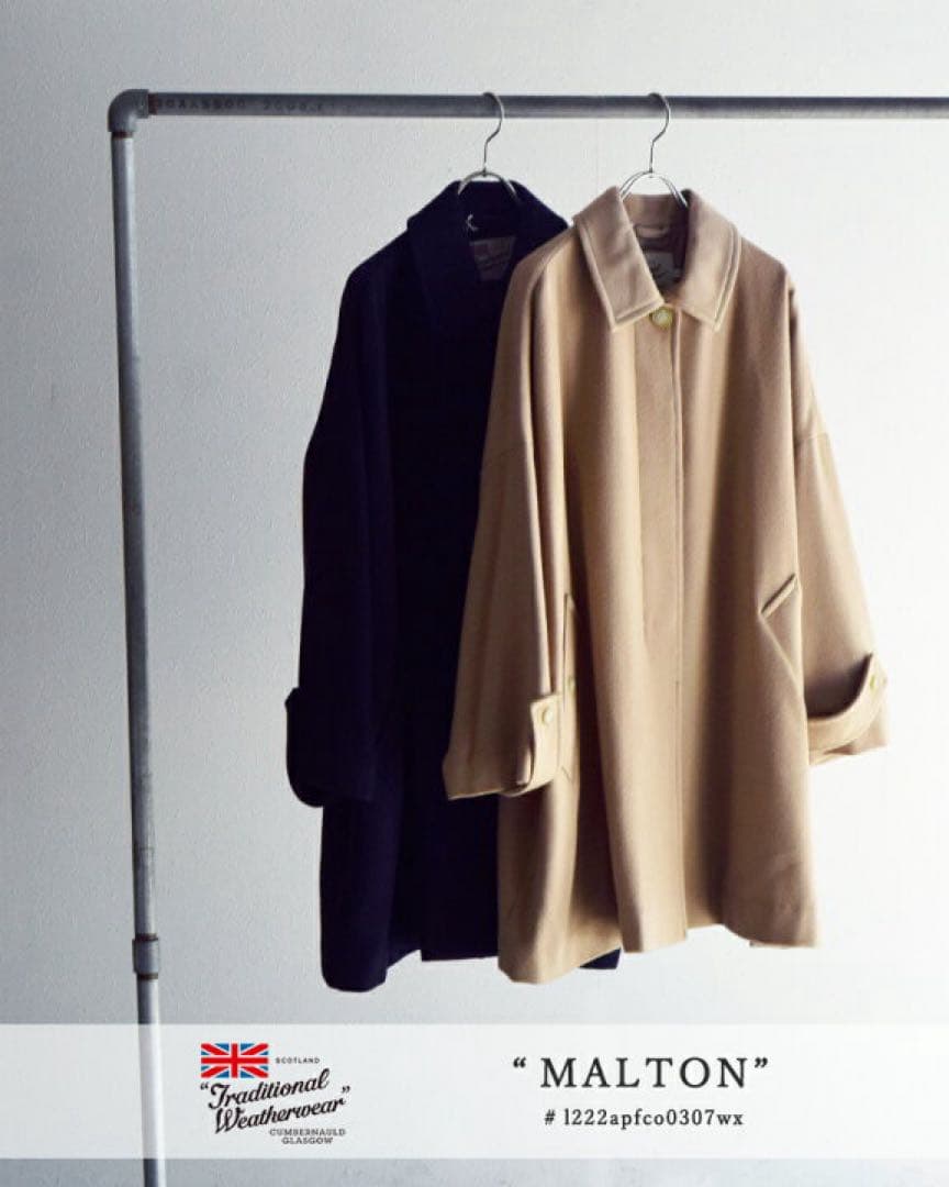 Traditional Weatherwear MALTON ウールコート