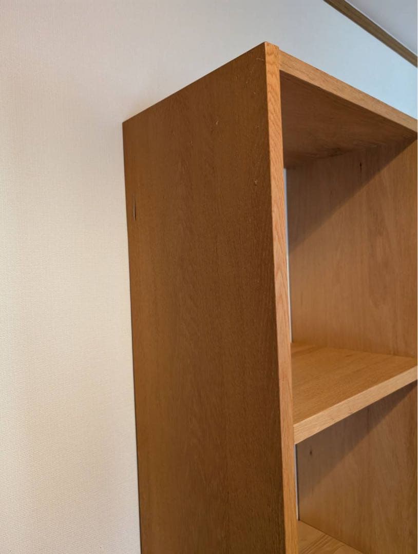 ■送料込■無印良品 Muji オーク スタッキングシェルフ 木製家具 棚