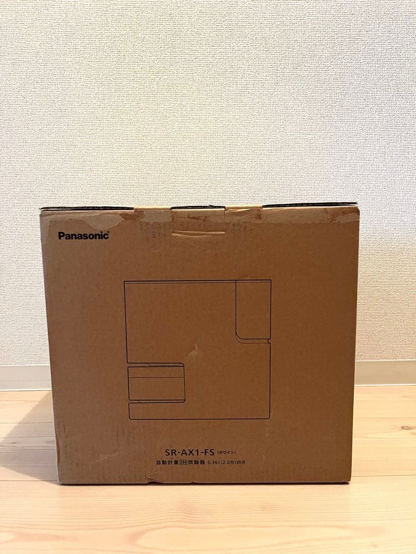 Panasonic 炊飯器 自動軽量炊飯器 SR-AX1-FS