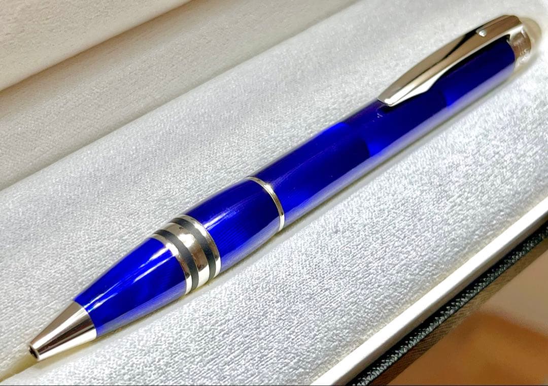 未使用 モンブラン スターウォーカー クールブルー