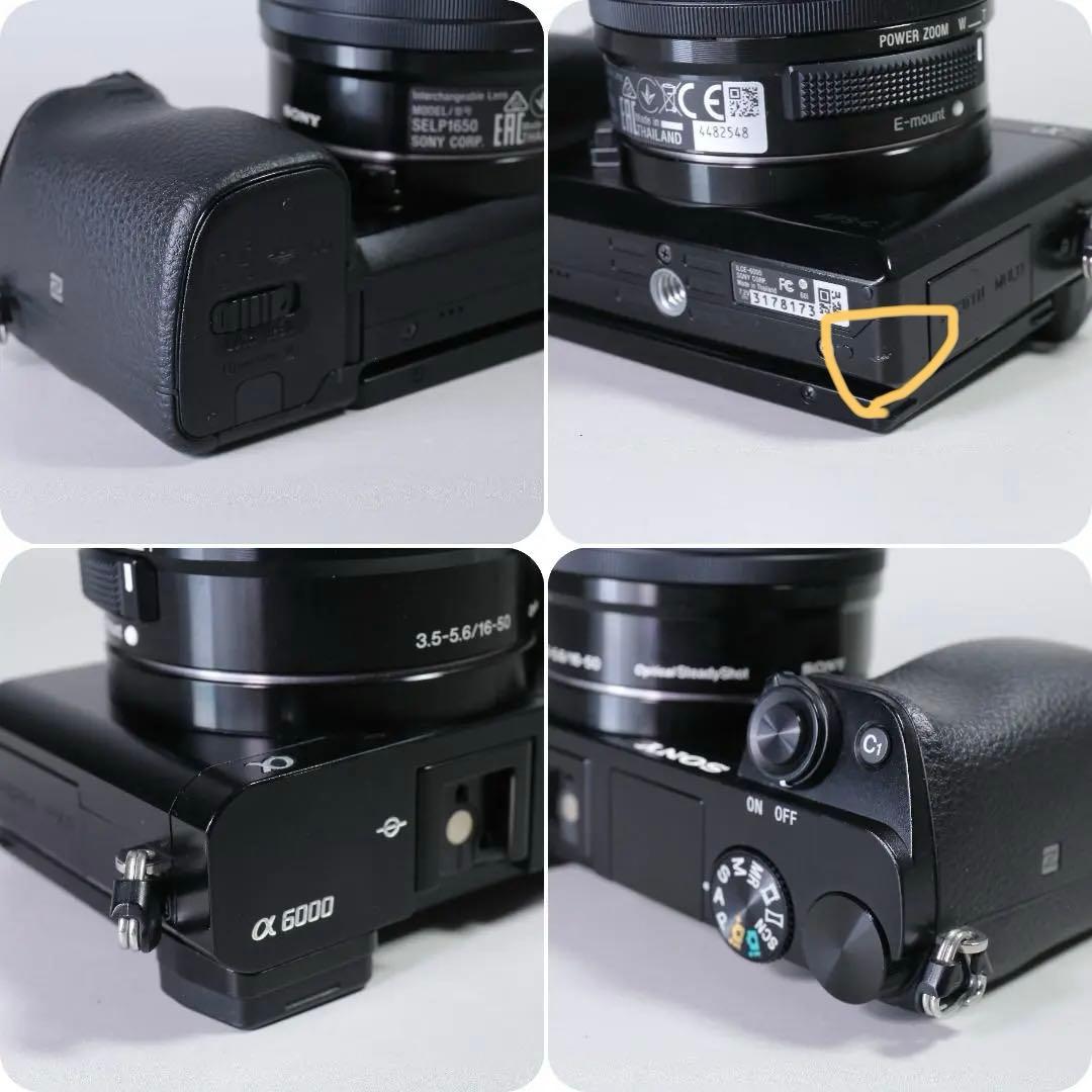 ☆使用感なし美品！☆ SONY a6000 E 16-50mm ＃359