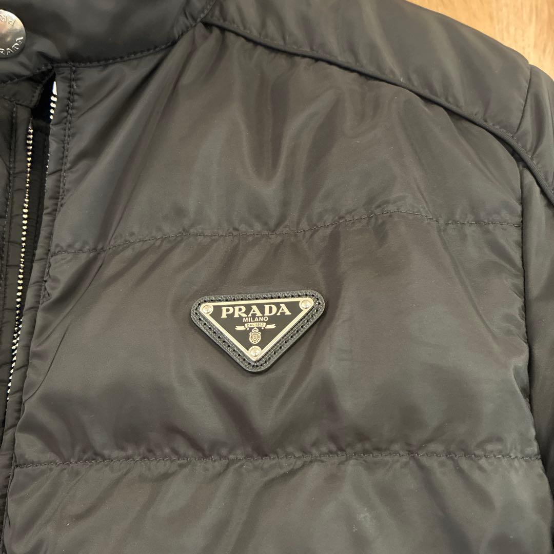 PRADA ブラック ダウンジャケット 46