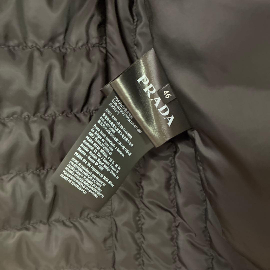 PRADA ブラック ダウンジャケット 46