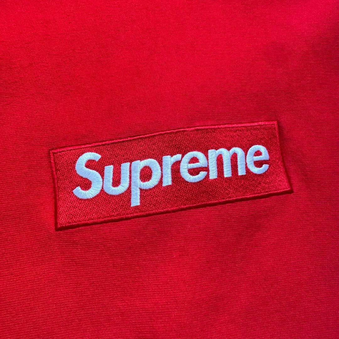 Supreme Box Logo Crewneck S red スウェット 赤
