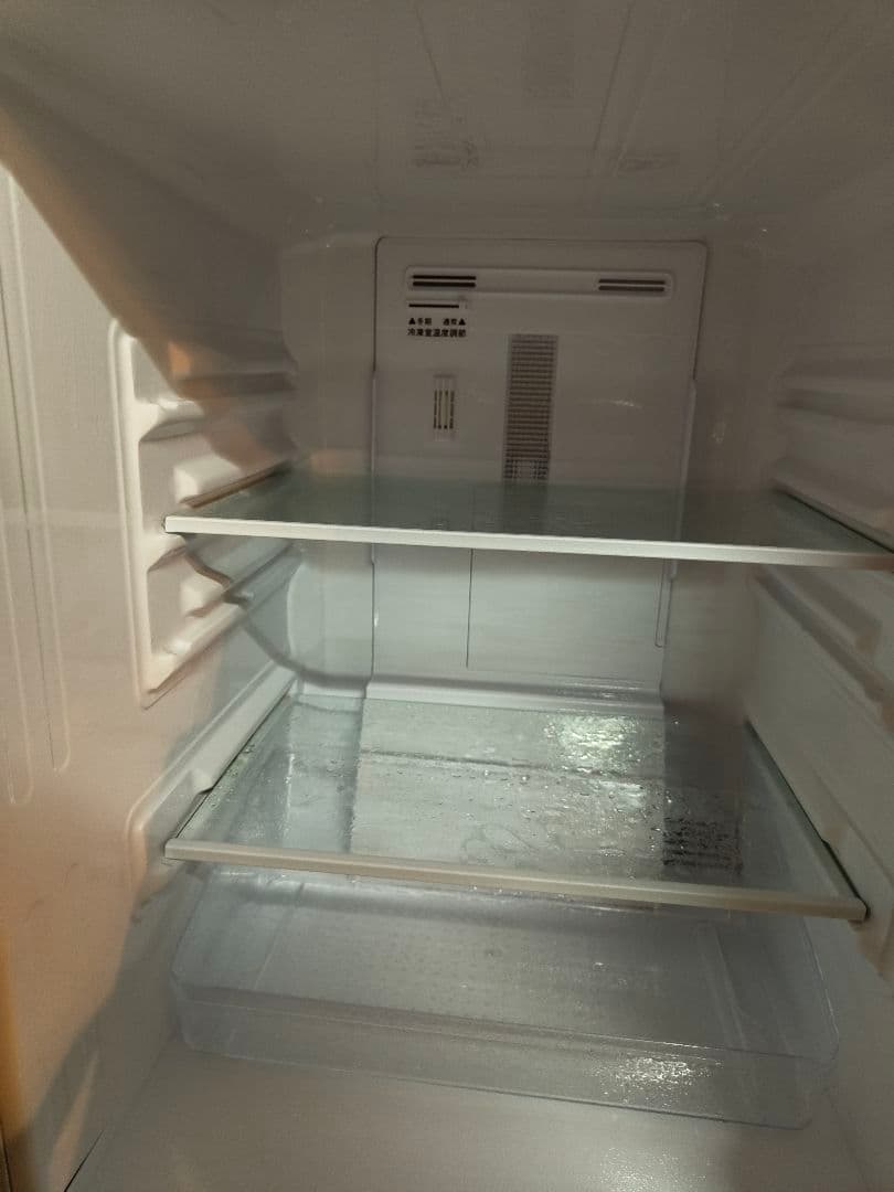 ピンク 2ドア冷蔵庫