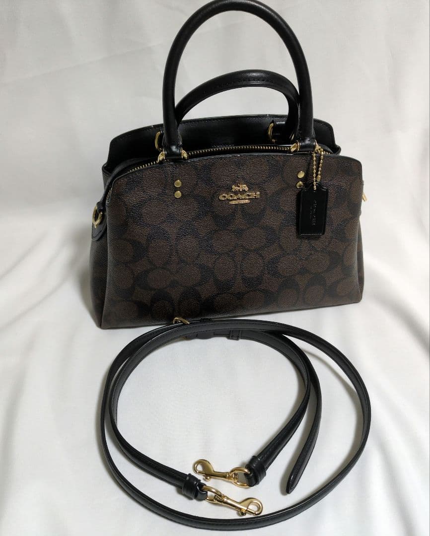 COACHミニリリーキャリーオール２ＷＡＹ バッグ