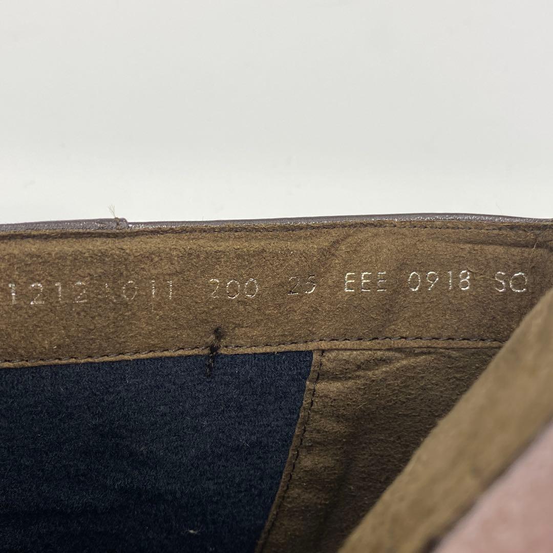 【未使用☆半額以下】ASICS WALKINGベルト付きショートブーツ ブラウン