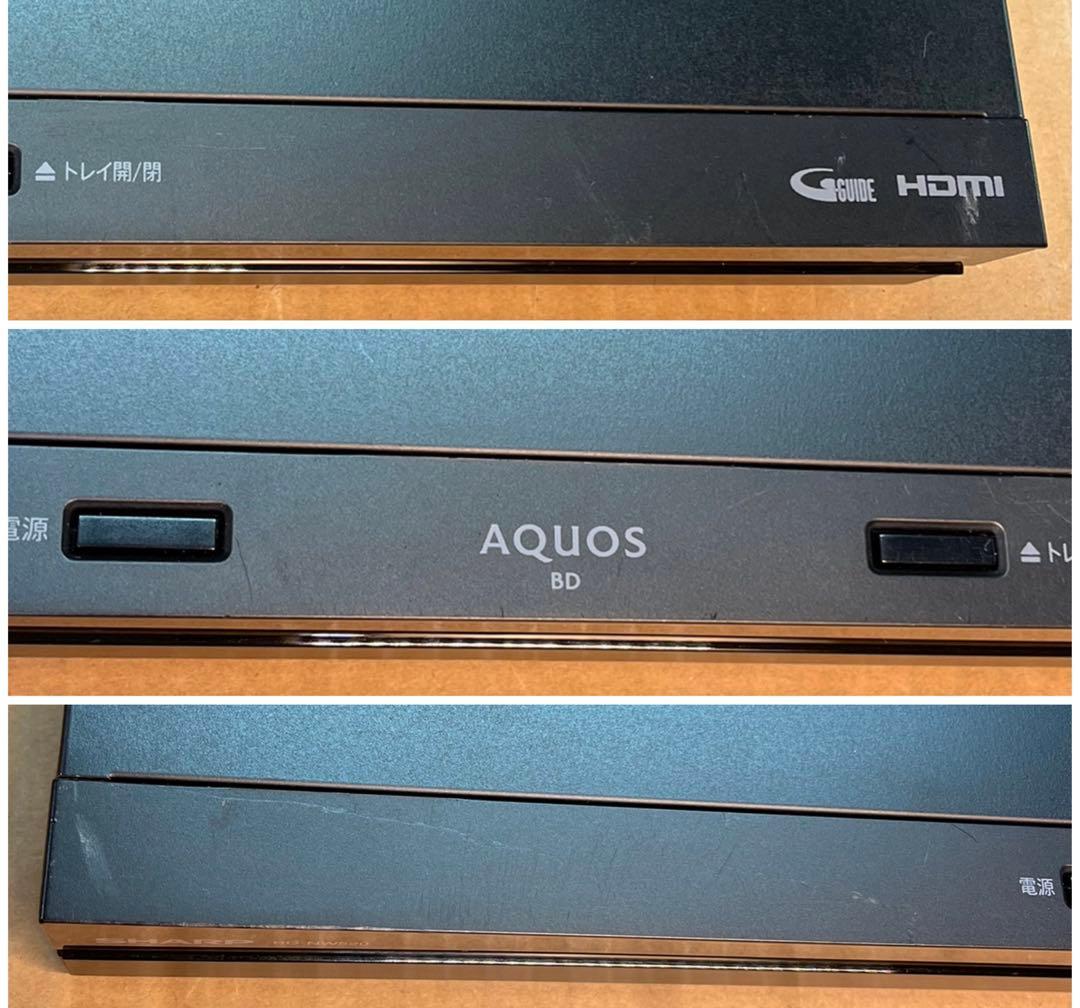 動作良好 SHARPシャープAQUOS BD-NW520ブルーレイレコーダー