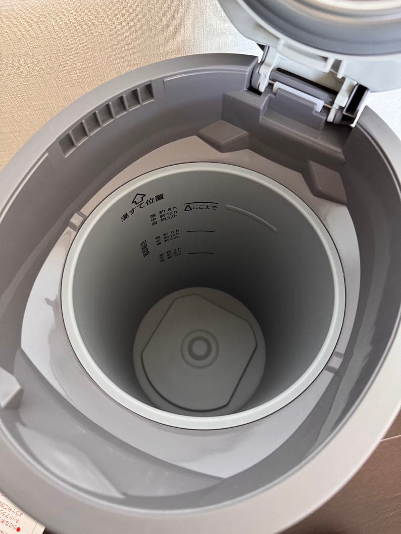 【未使用品】★象印★スチーム式加湿器★グレー★2022年製★