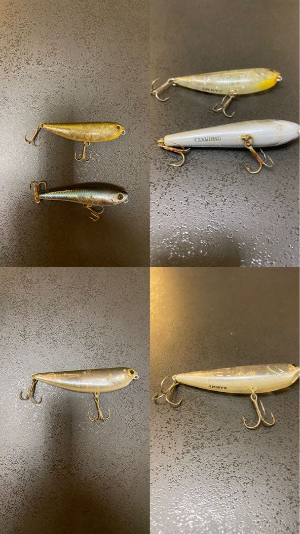 バス釣り引退セット　ハードルアー40個　オールドルアー多数　送料込