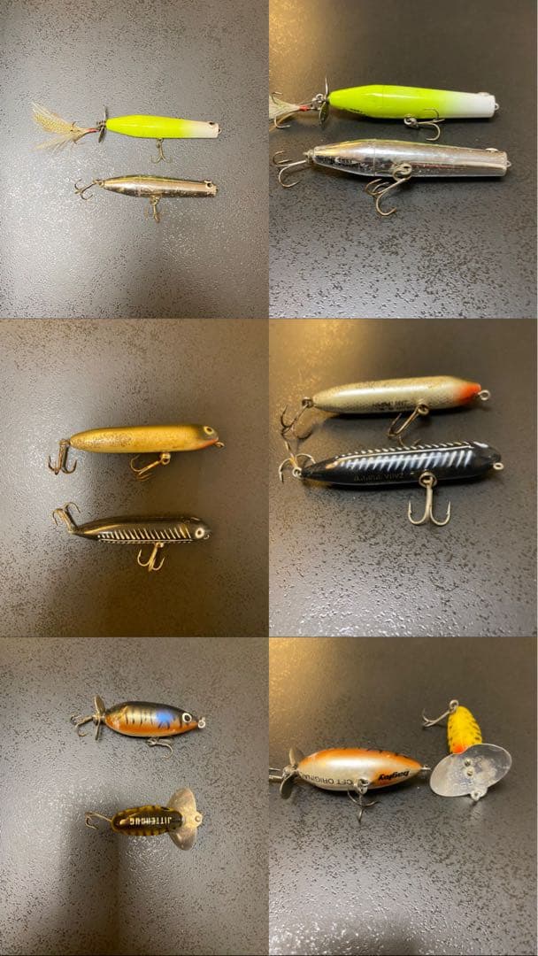 バス釣り引退セット　ハードルアー40個　オールドルアー多数　送料込