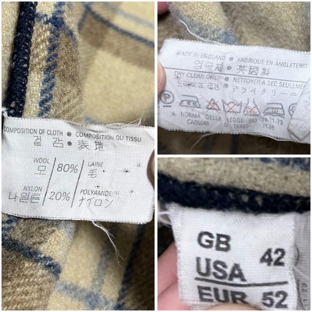 ✨希少　グローバーオール ダッフルコート キングストン ヘリンボーン XL