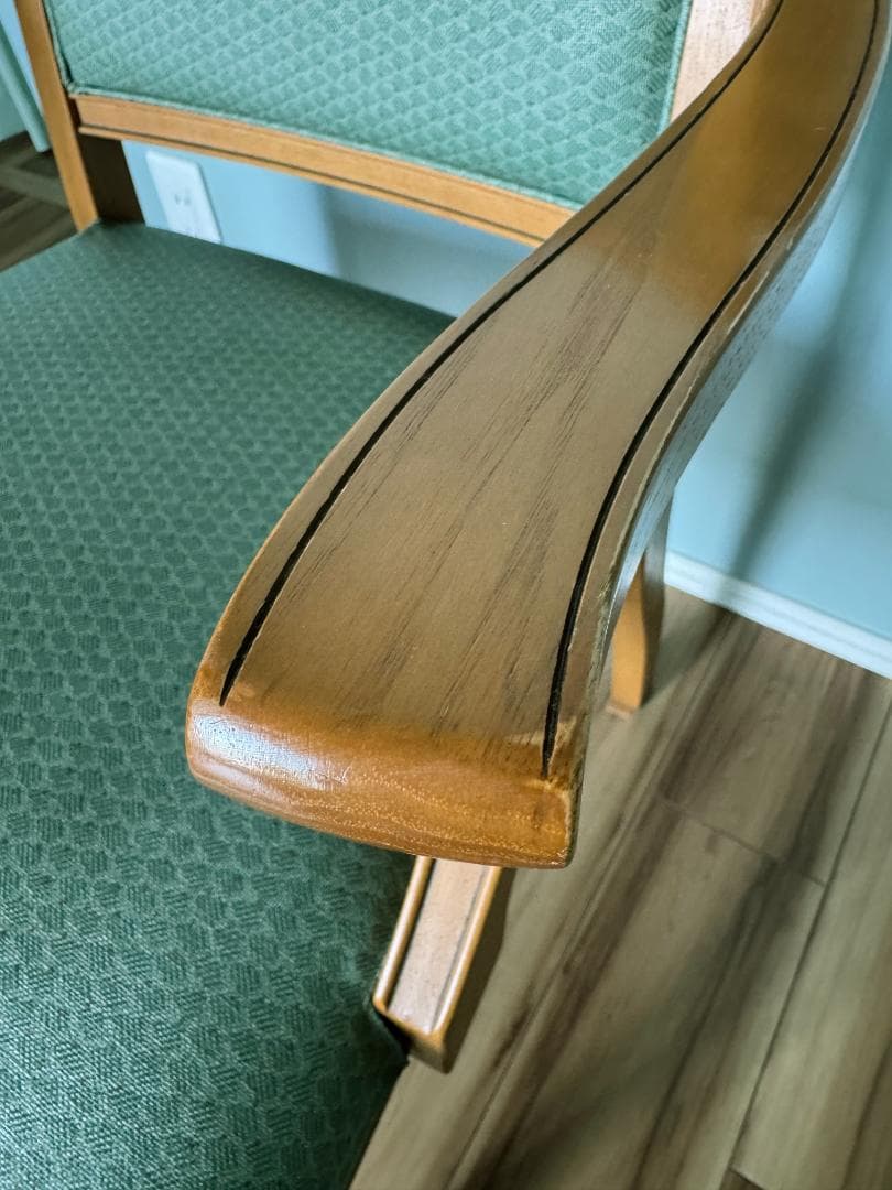 カンディハウス ダイニングチェア 木製アーム付き 椅子 C