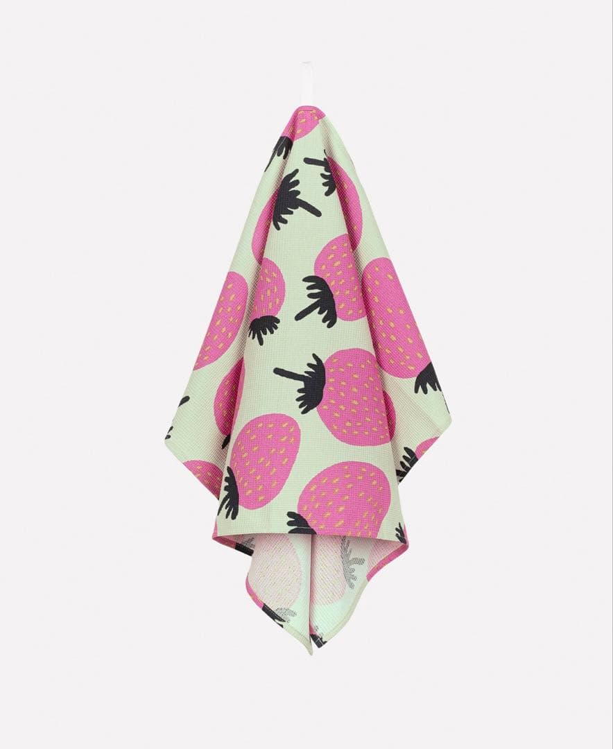 未開封 マンシッカ エプロン ミトン ポットホルダー キッチンタオル 4点セット