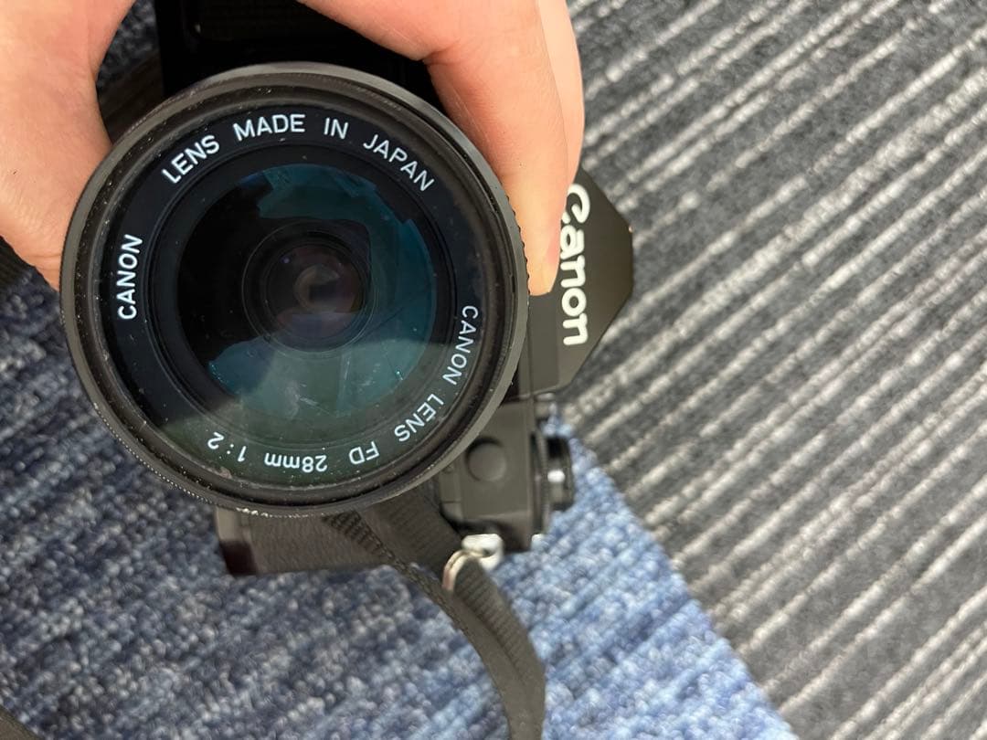 Canon キャノン A-1 フィルムカメラ　ブラック レンズ付