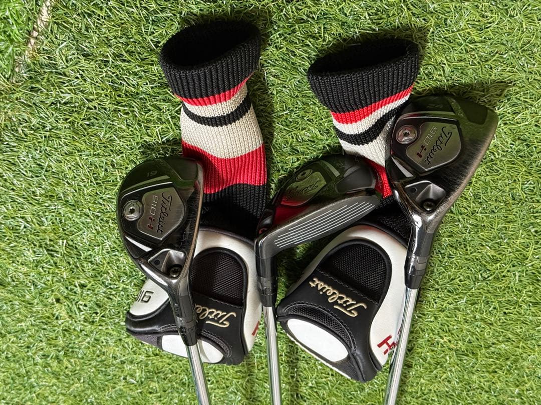 タイトリスト910H ユーティリティ×3本(19°、21°、24°)