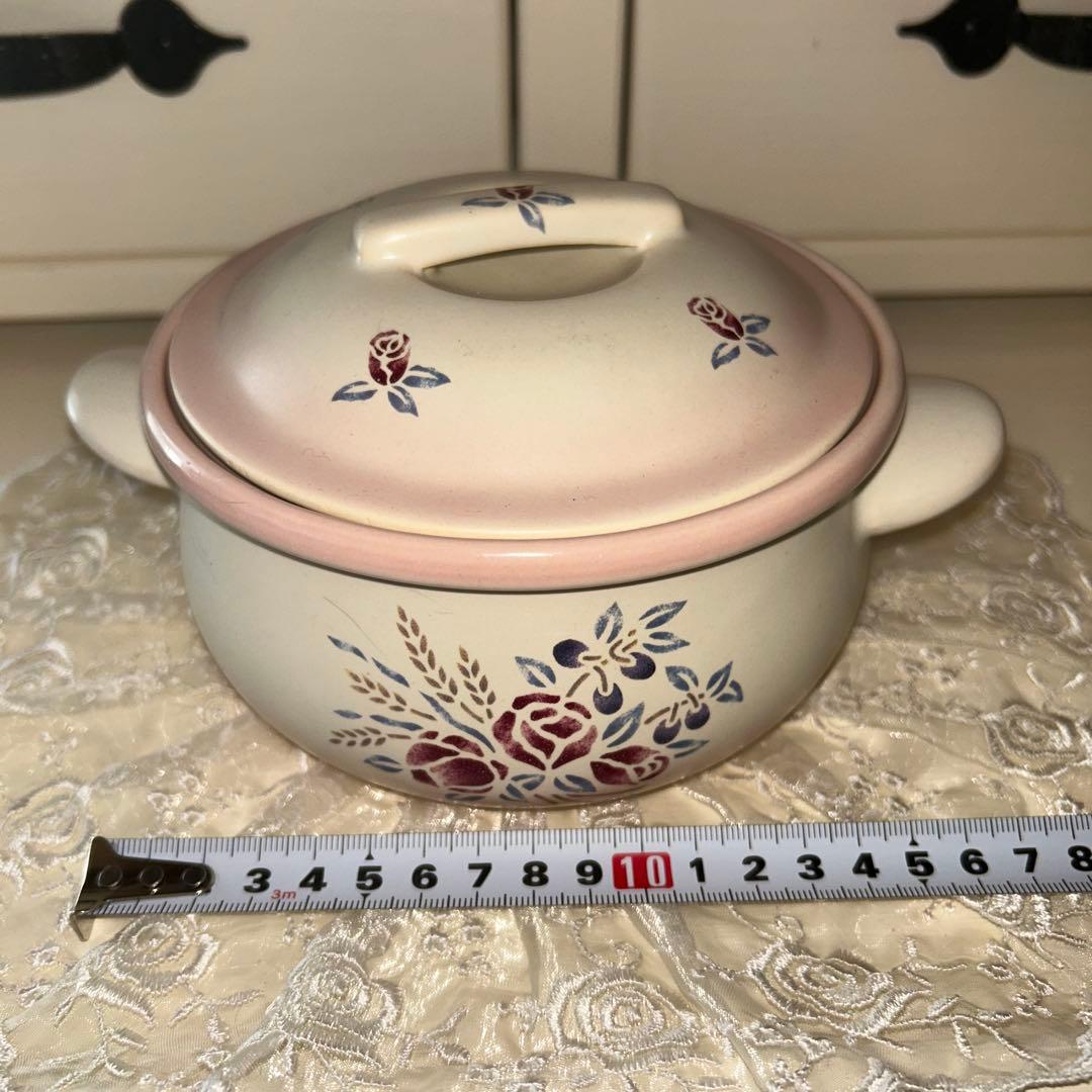 マニー ローズアンポショワール 土鍋キャセロール