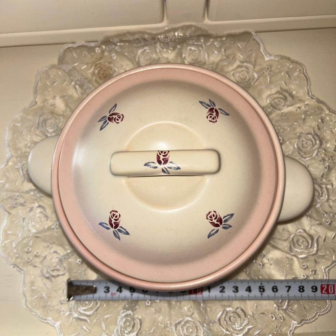 マニー ローズアンポショワール 土鍋キャセロール