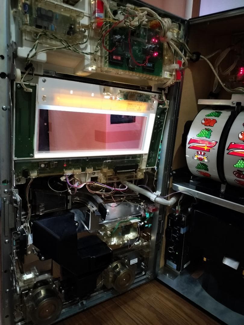 【たらこ】北電子★アイムジャグラーSP（ホワイトパネル）【不要機付】